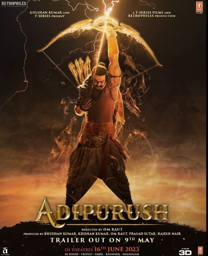 Adipurush is an upcoming 3D adaptation of the Indian epic Ramayan