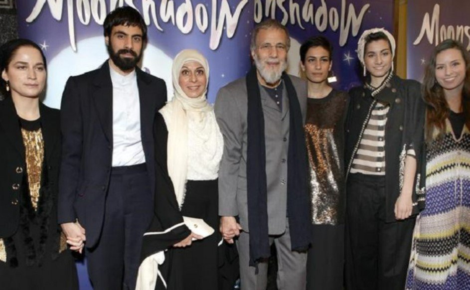 Fauzia Mubarak Ali with her husband and kids