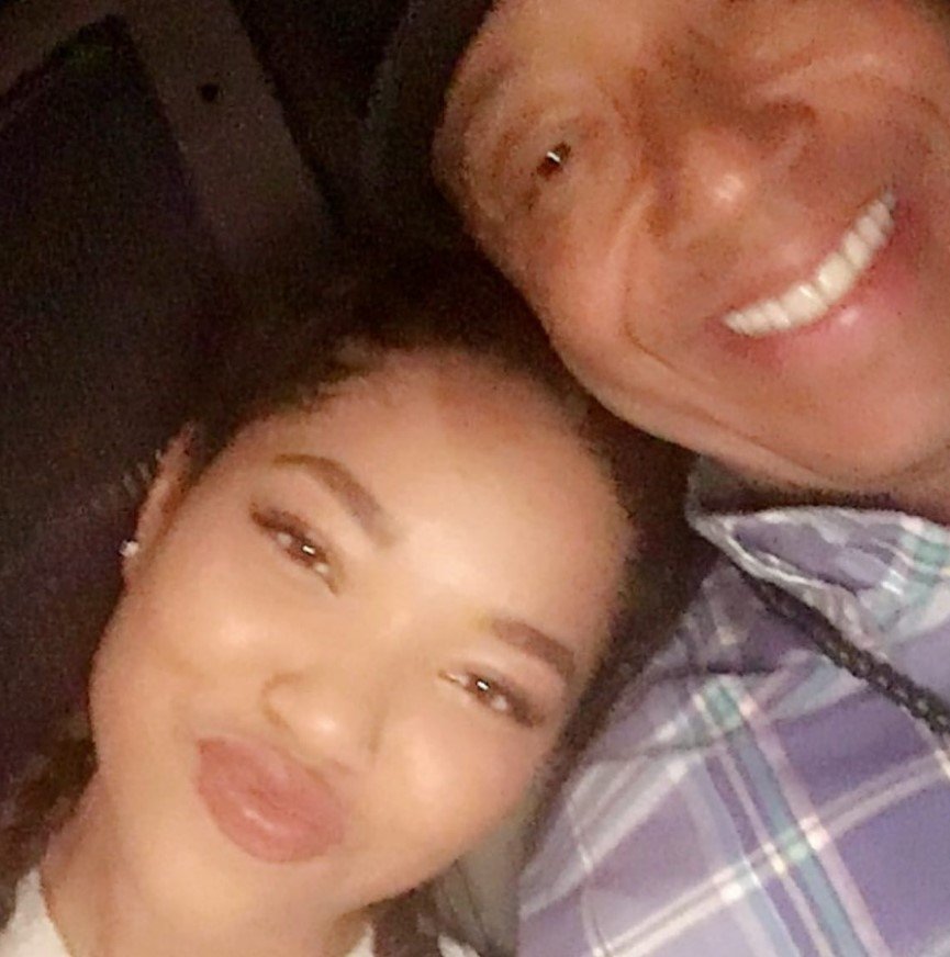 Ming Lee Simmons with her father